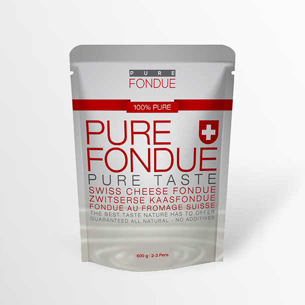 Pure Fondue packaging